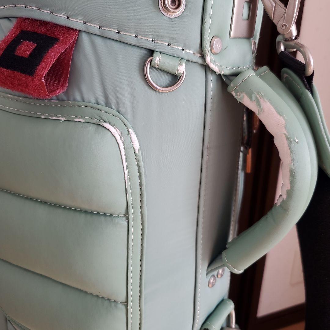 ミントグリーン ONOFFキャディバッグ