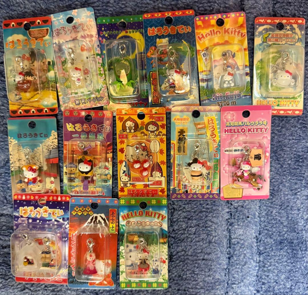 キティー　ご当地　ファスナーマスコット　レアもの多数
