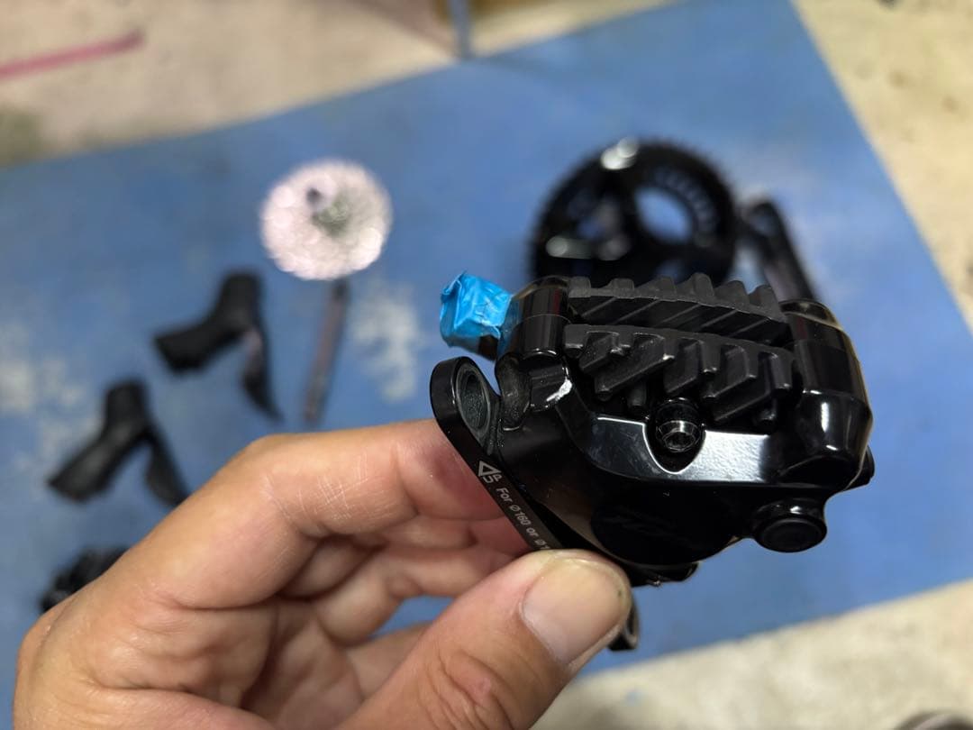 シマノ 105 Di2 12速 油圧ディスク グループセット 中古 作動確認済み