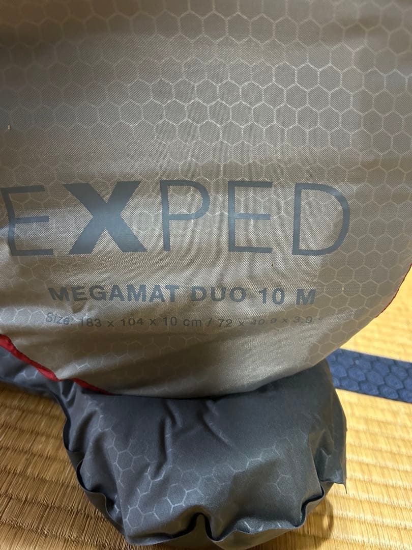 EXPED MEGAMAT DUO 10 M スリーピングマット レッド