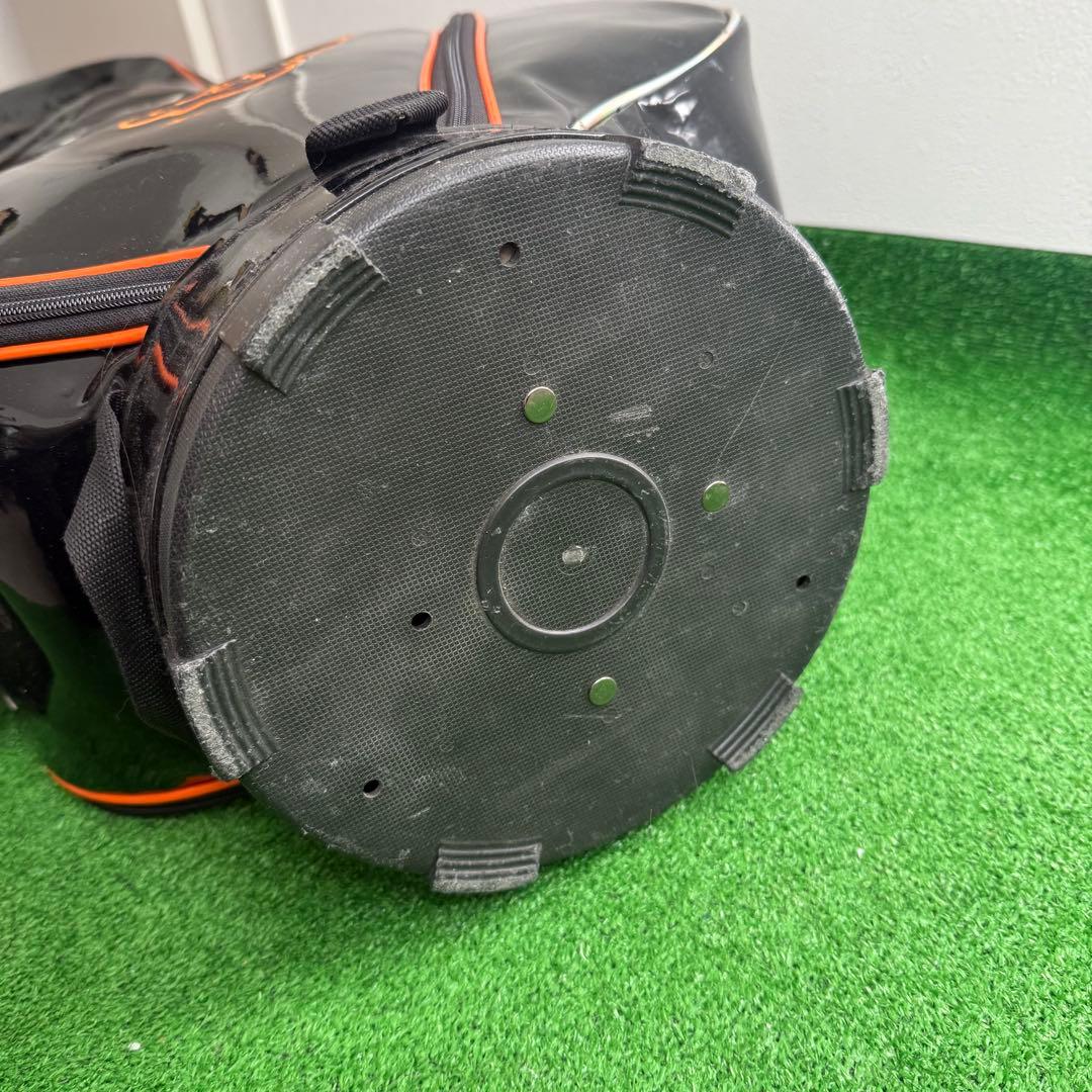 【希少・入手困難】 レザックス ジャイアンツ ゴルフ キャディバッグ エナメル