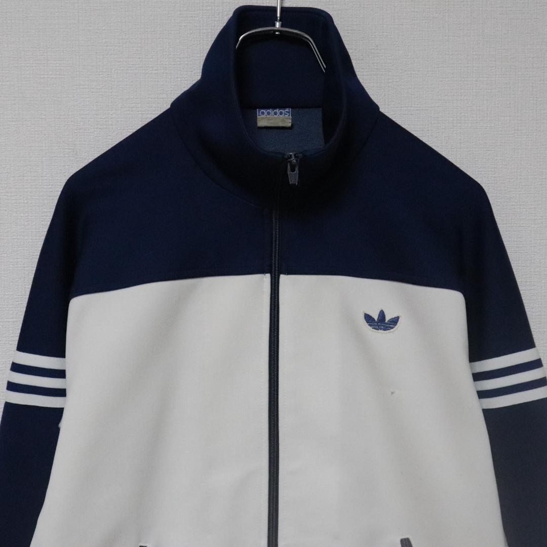 80s Adidas アディダス セットアップ トラックジャケット パンツ 3