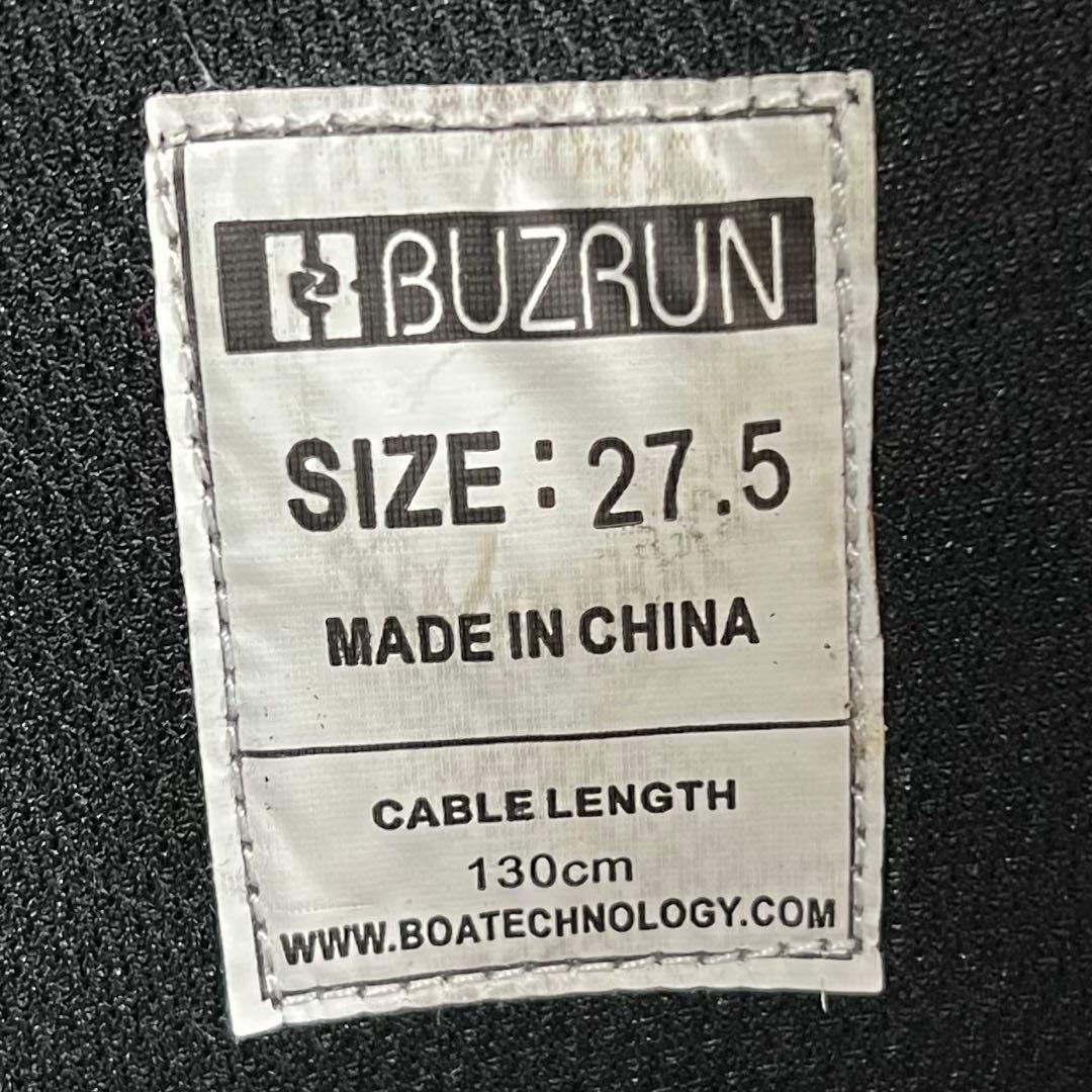 【即日発送】BUZRUN バズラン スノーボードブーツ 27.5cm