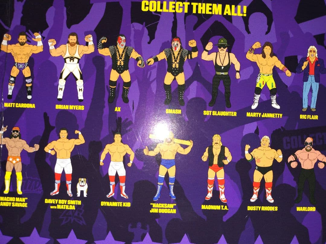 絶版品　WWE ビッグラバーガイズ社 LJNタイプ ウオーロード　新品未開封