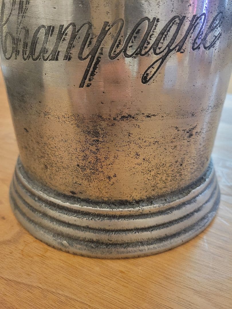 シャンパンクーラー ワインクーラー アンティーク ヴィンテージ