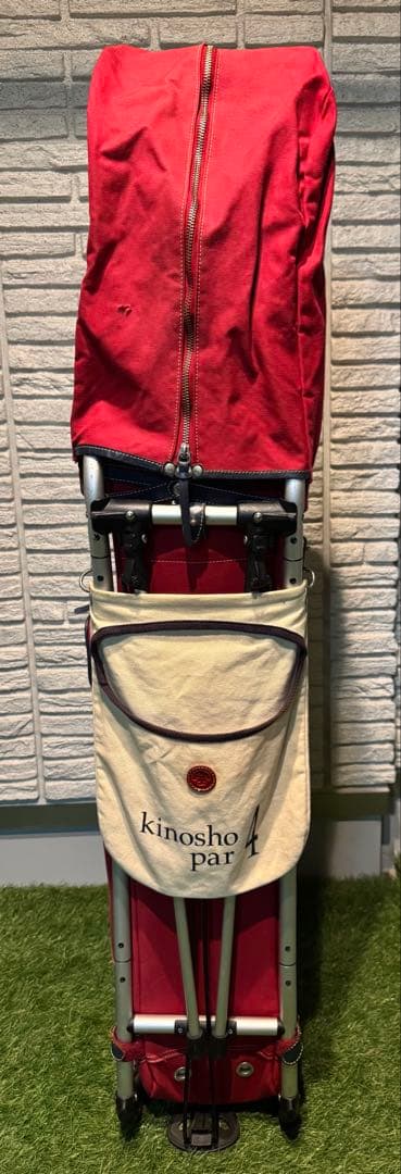 ミズノ　木の庄帆布　フレームウォーカー　キャディバッグ