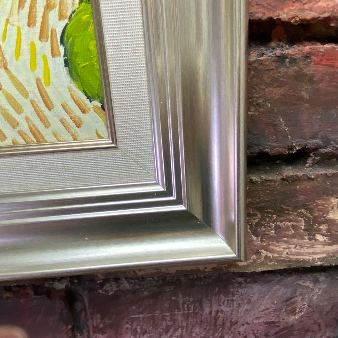 ゴッホ模写油絵 額縁付き 30×40cm名画インテリア 絵画 教会の風景油彩画