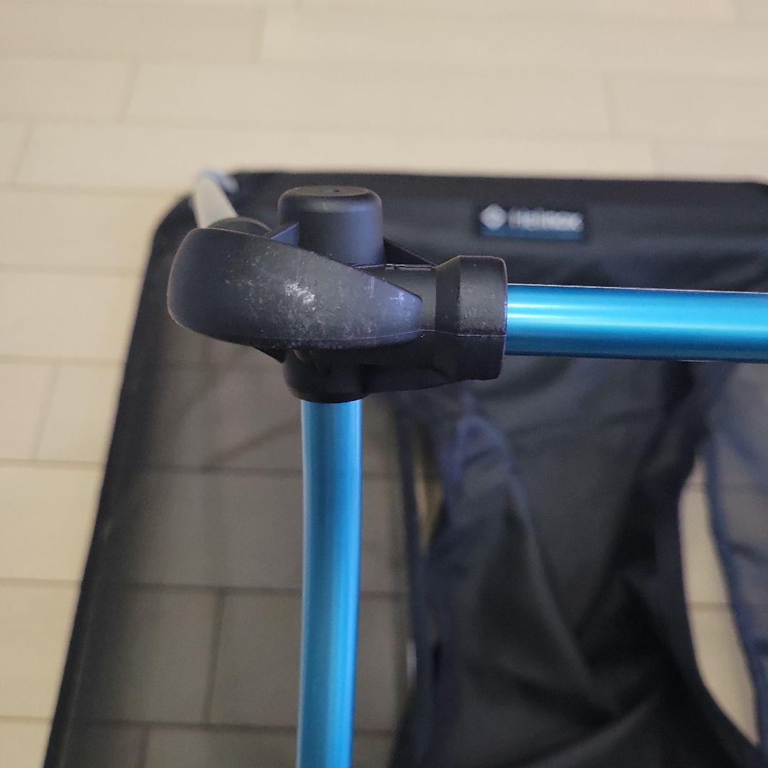 ヘリノックス　グラウンドチェア　ブラック