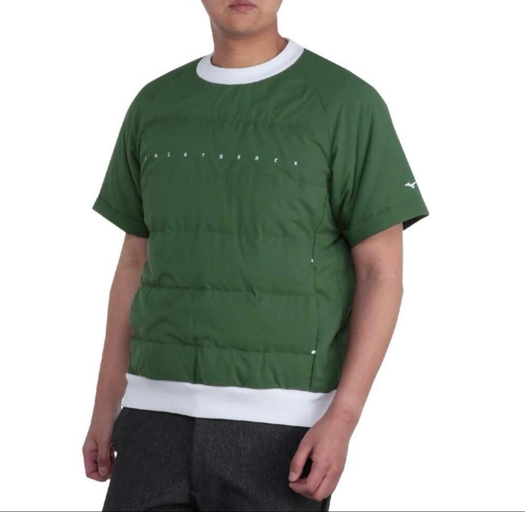 新品MIZUNO ブレスサーモテックライニングプルオーバー(袖取り外し) XL