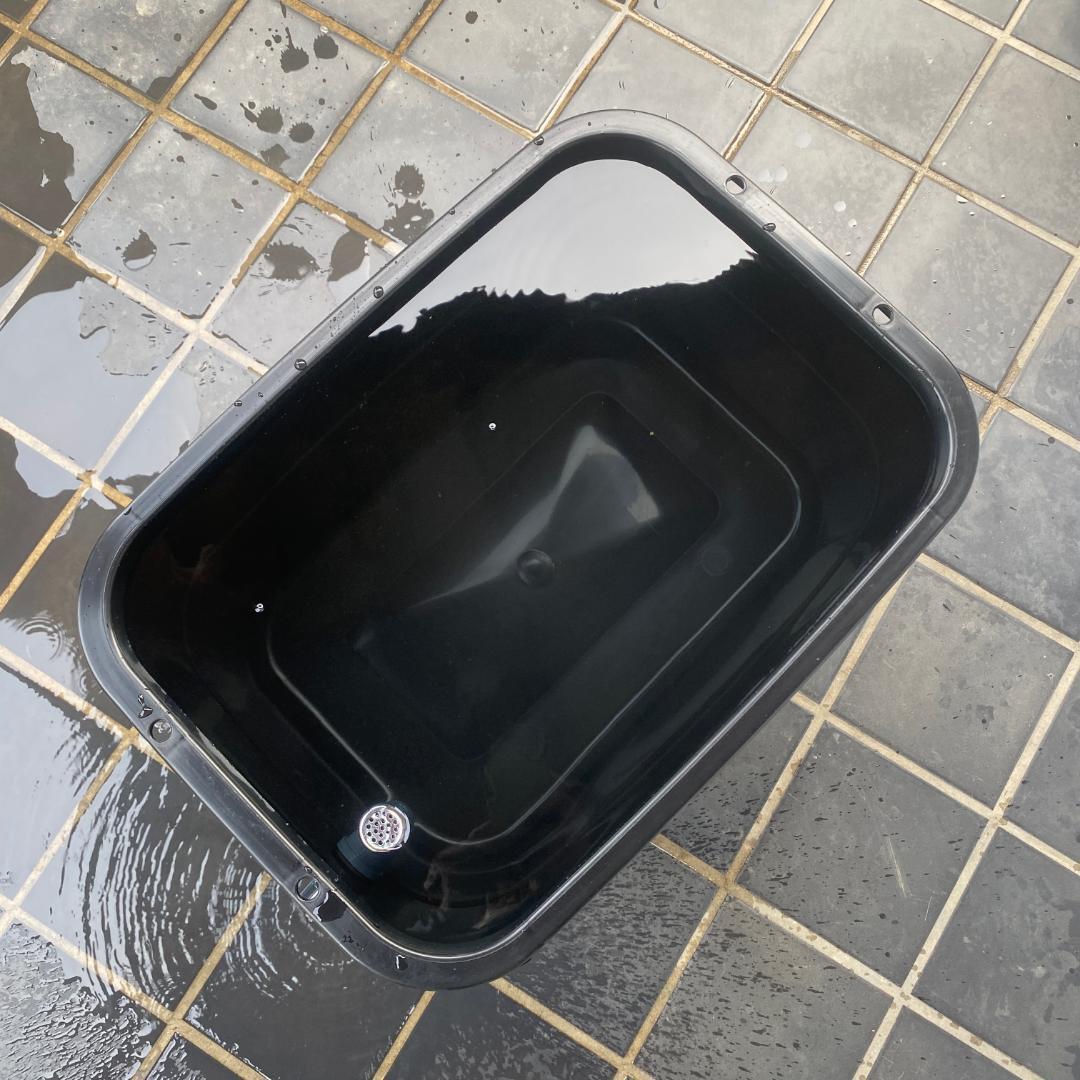 メダカ飼育ケース 36㍑x4個（4色あり）オーバーフロー対策済 金魚鉢ビオトープ