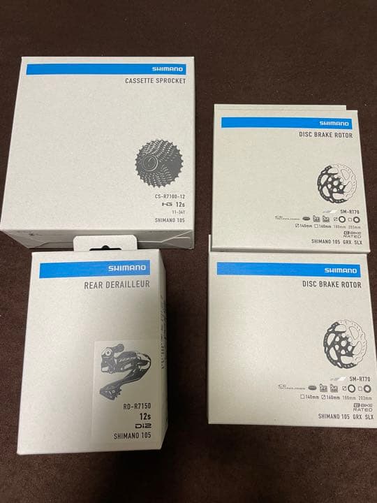 未使用品　シマノ　R7150 12速　Di2 キット