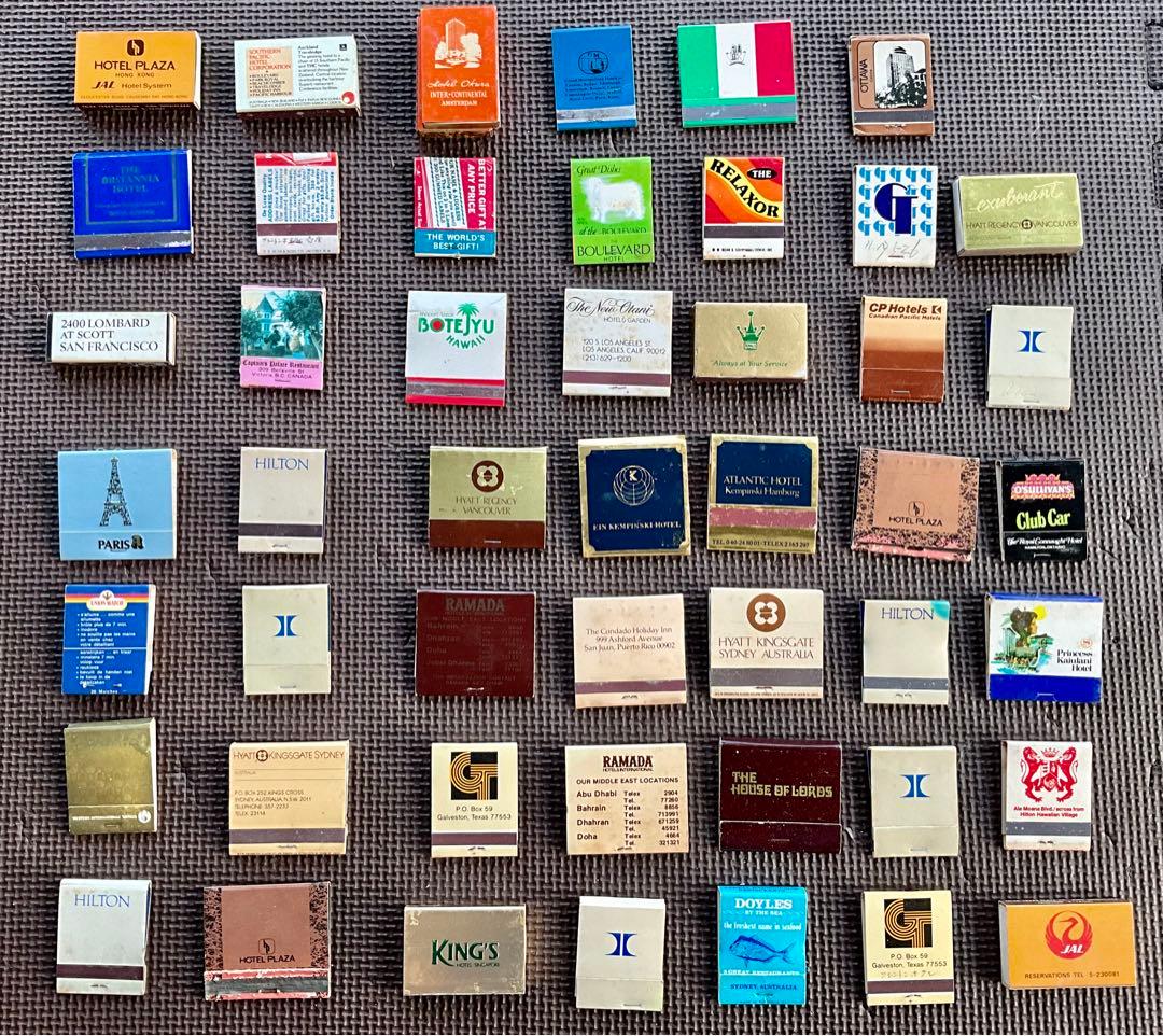 【超貴重】海外製年代物マッチ 北米 中米 欧州 中東 アジア 世界各地のマッチ