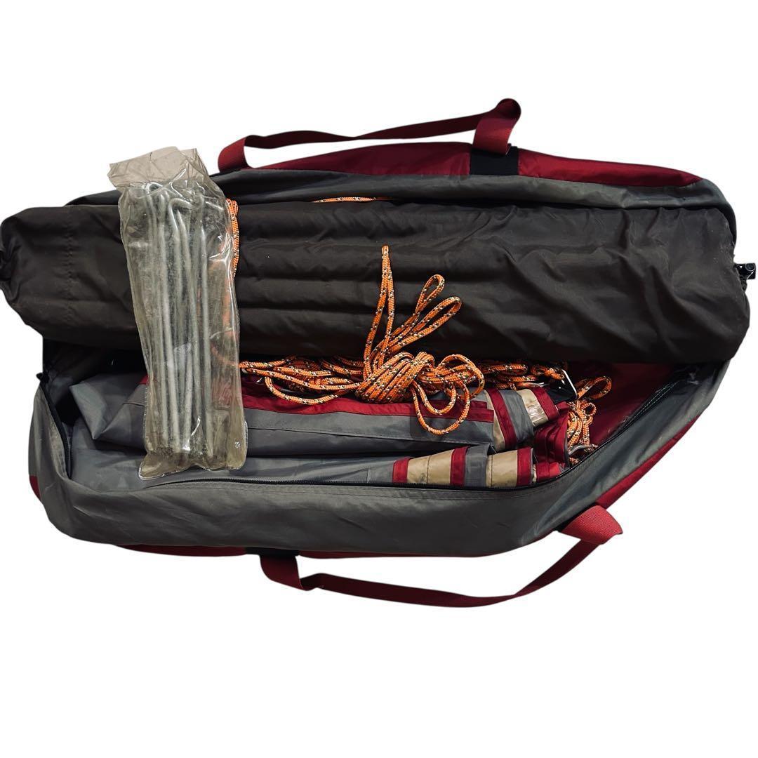  peak スノーピーク レクタタープ ポール、ロープ付き