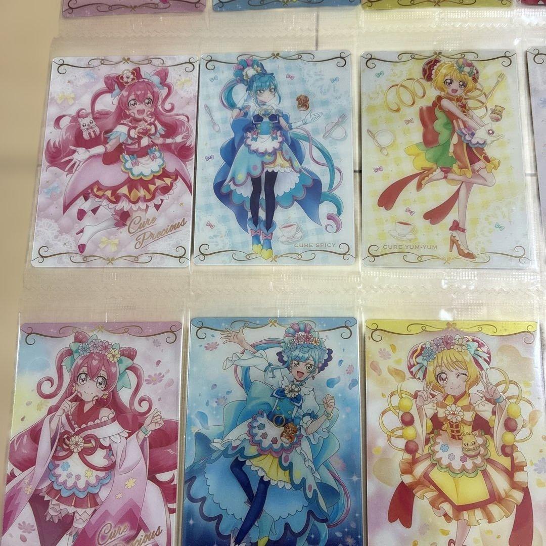 新品未開封 デリシャスパーティプリキュア ウエハース カード 22枚セット