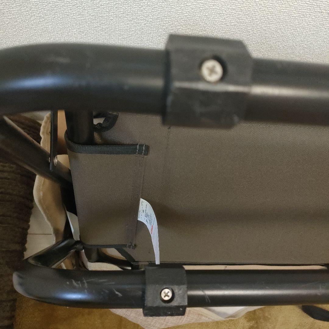 ロゴス（LOGOS）glamorous BASIC 折りたたみソファ カバー付き