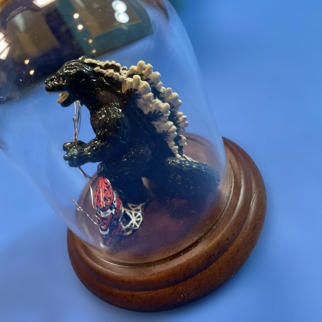 ゴジラ　トーシンパック　ドームスタチュー　ゴジラ　デストロイア　3個まとめ