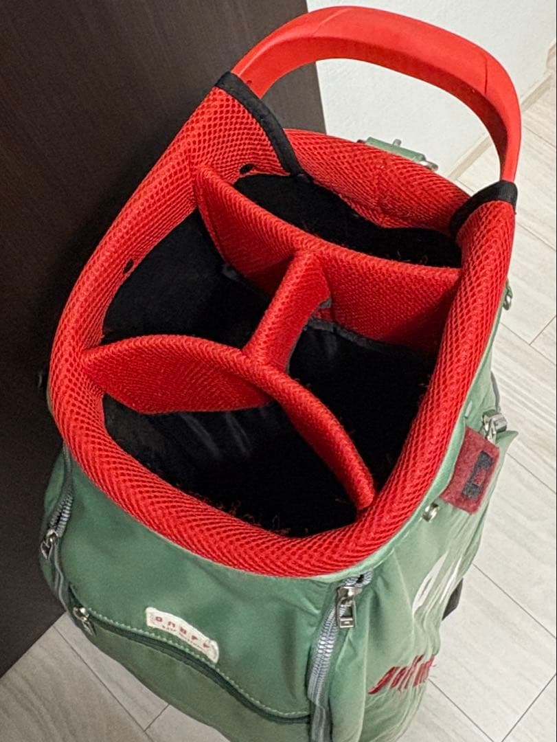 【ONOFF/オノフ】ナイロンツイルシリーズキャディーバック