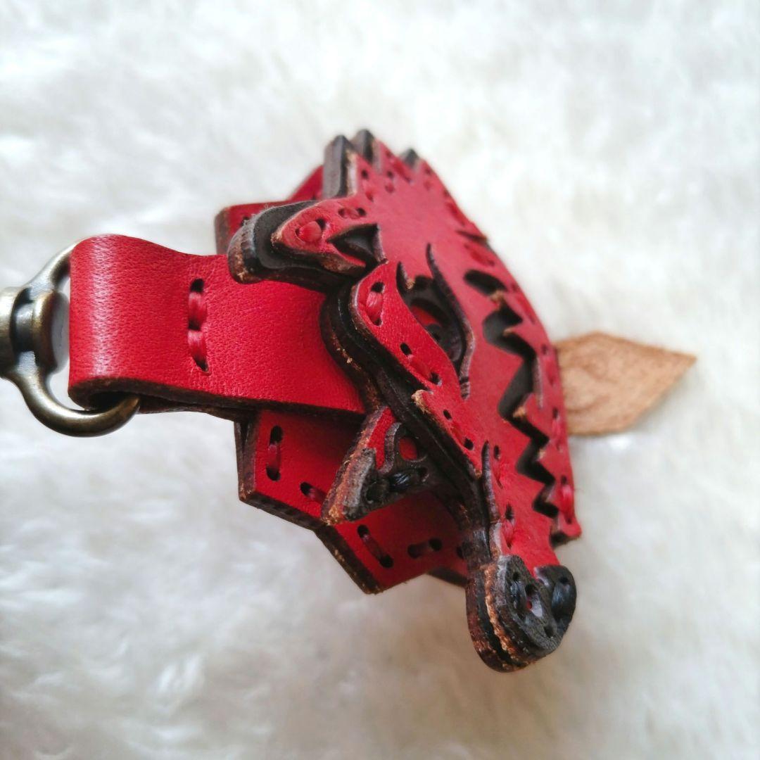 MAN WITH A MISSON FC限定 ロゴキーカバー 本革 日本製