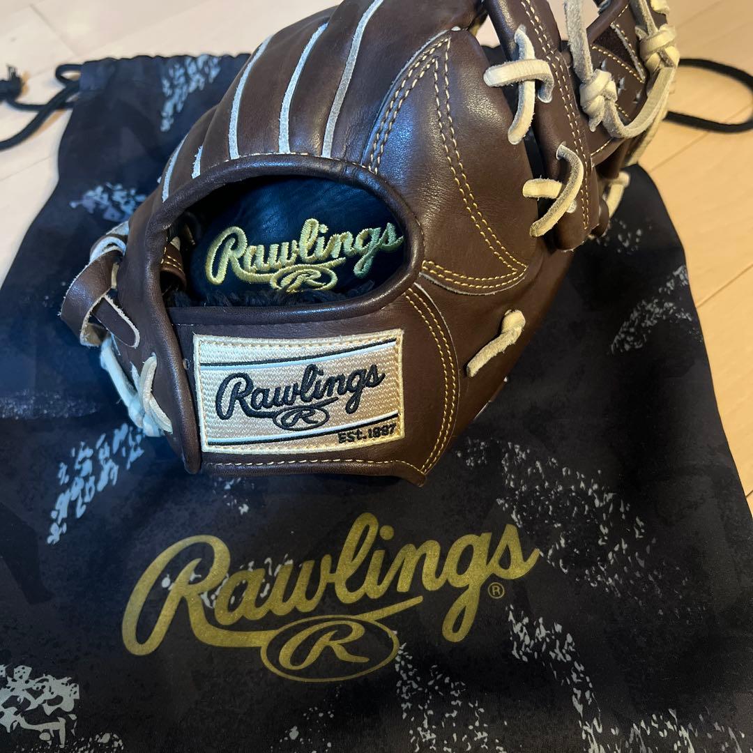 Rawlings PRO EXCEL 軟式グローブ 収納袋付き