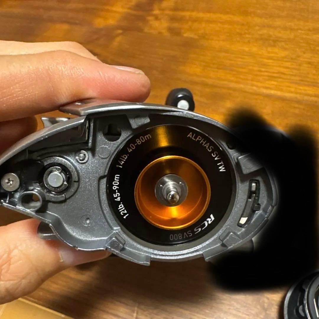 ダイワ アルファス　21 SV TW 800H 7.1 右ハンドル