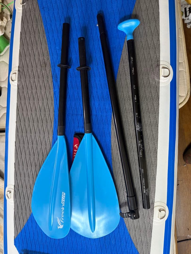 ぷちきよ freeinインフレータブルSUP 2wayカヤックモード❗️