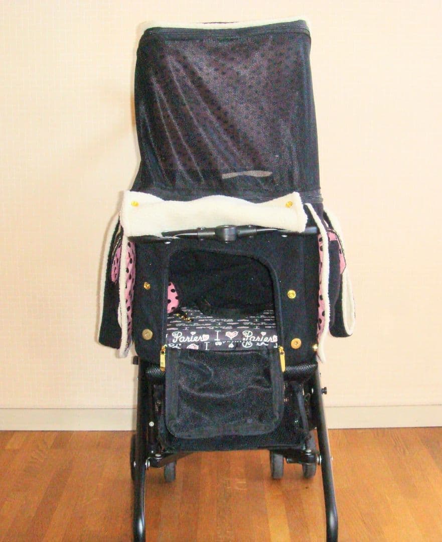 マザーカート ミニバギー パリエロ キャリーカート ペットカート ピンクゴールド