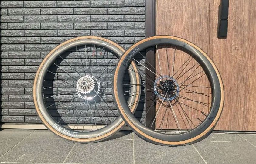 UNAAS X DISC 40カーボンホイール