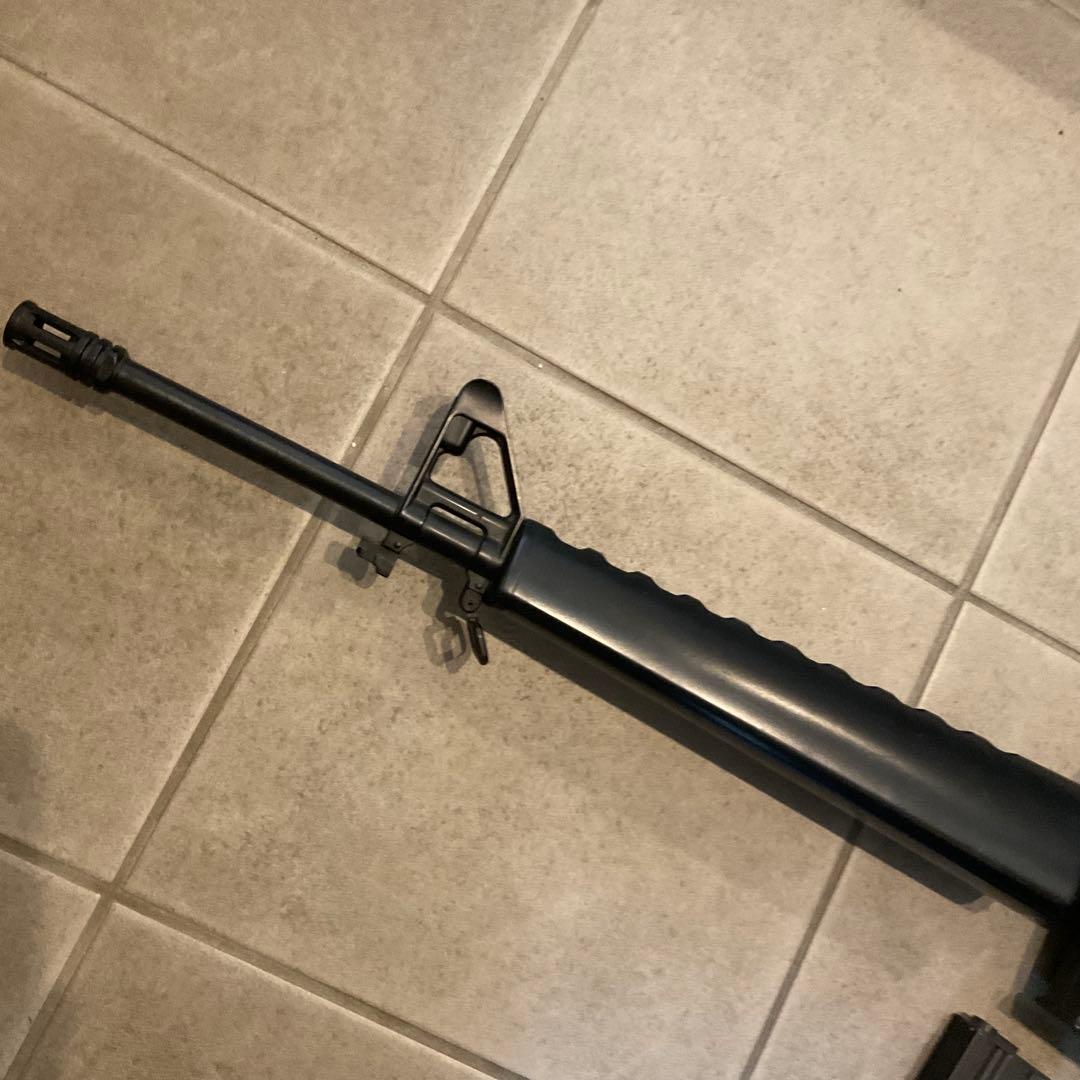 92m/s絶版品東京マルイ純正電動ガンM16A1 メンテ済＋300連マガジン良品