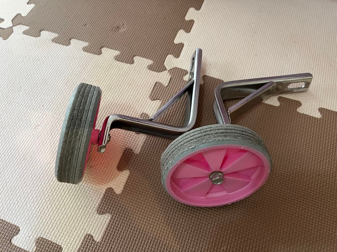 ぼんぼんリボン　自転車　18インチ　子供　ピンク　幼児用自転車