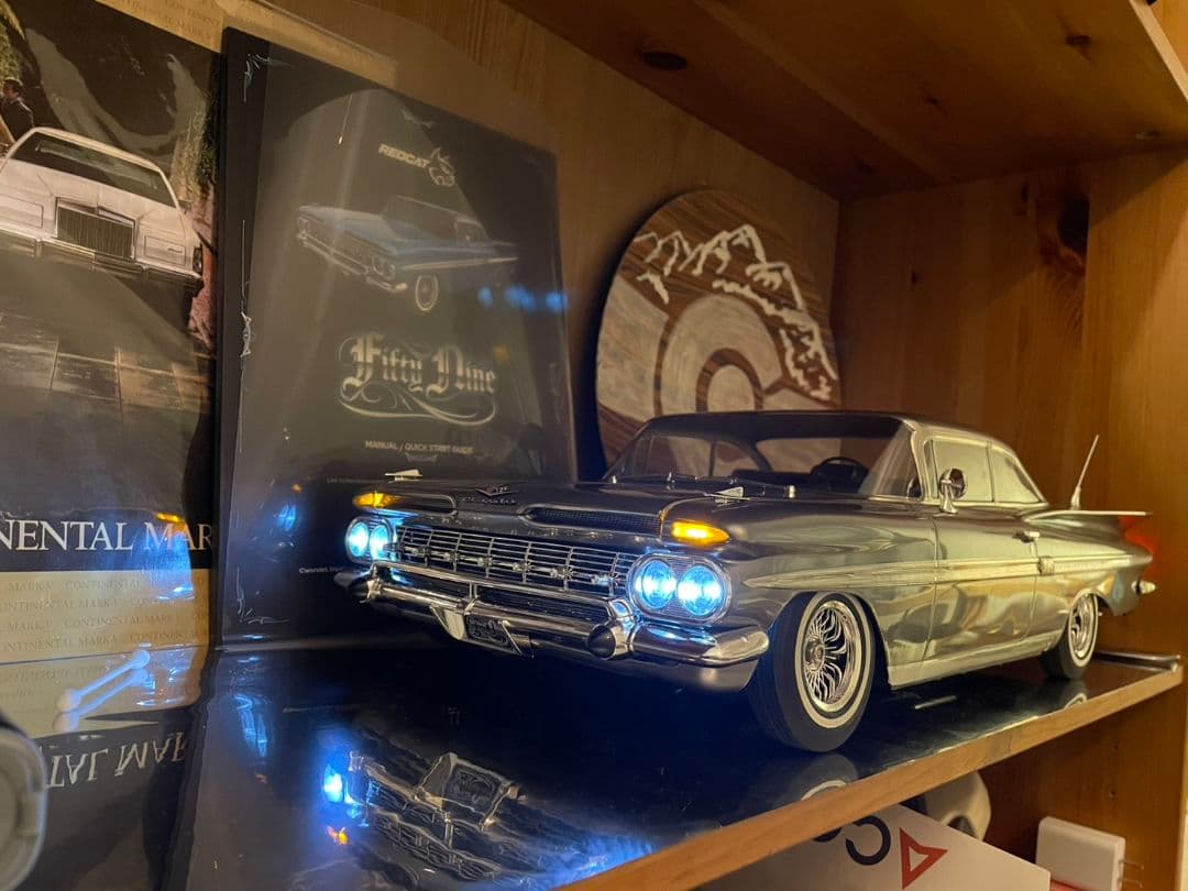 【ライト点灯】Redcat 1/10 1959 シボレー インパラ ローライダー