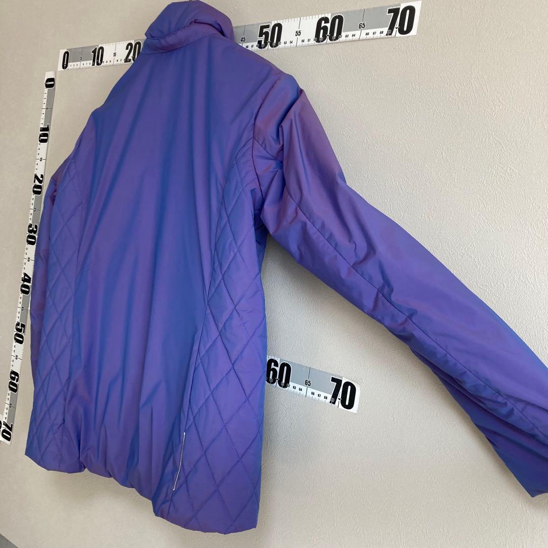 紫 マンシングウェア Munsingwearダウンジャケットサイズ Ｌレディース