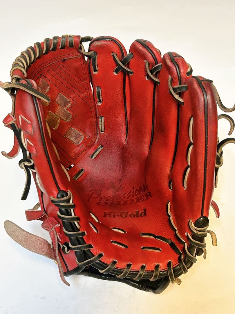 ★硬式投手用★ ハイゴールド プロフェッショナルオーダー 希少バックスタイル