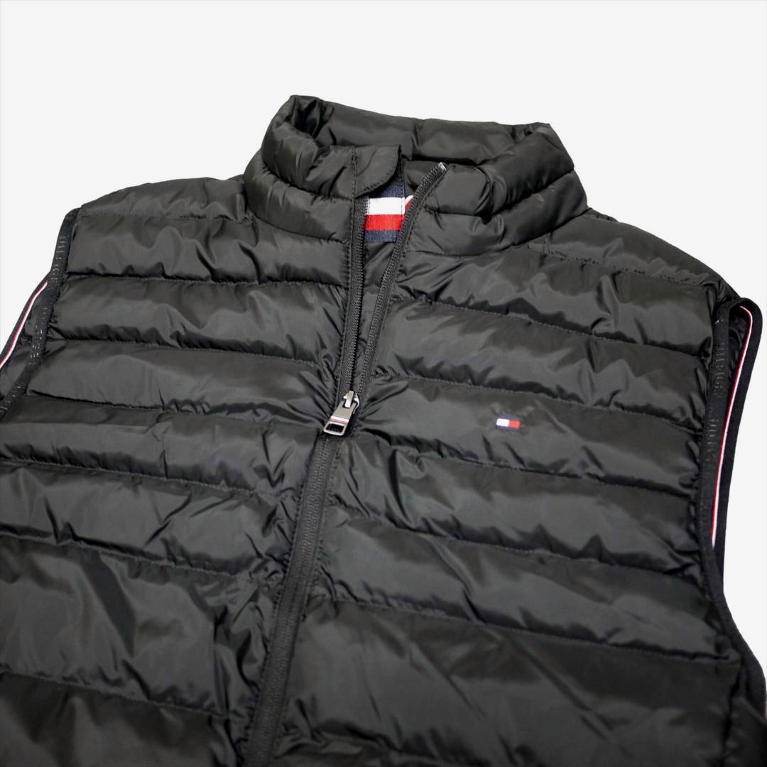 新品 トミーヒルフィガー THPROTECT 軽量 耐水 中綿 ベスト XL 黒