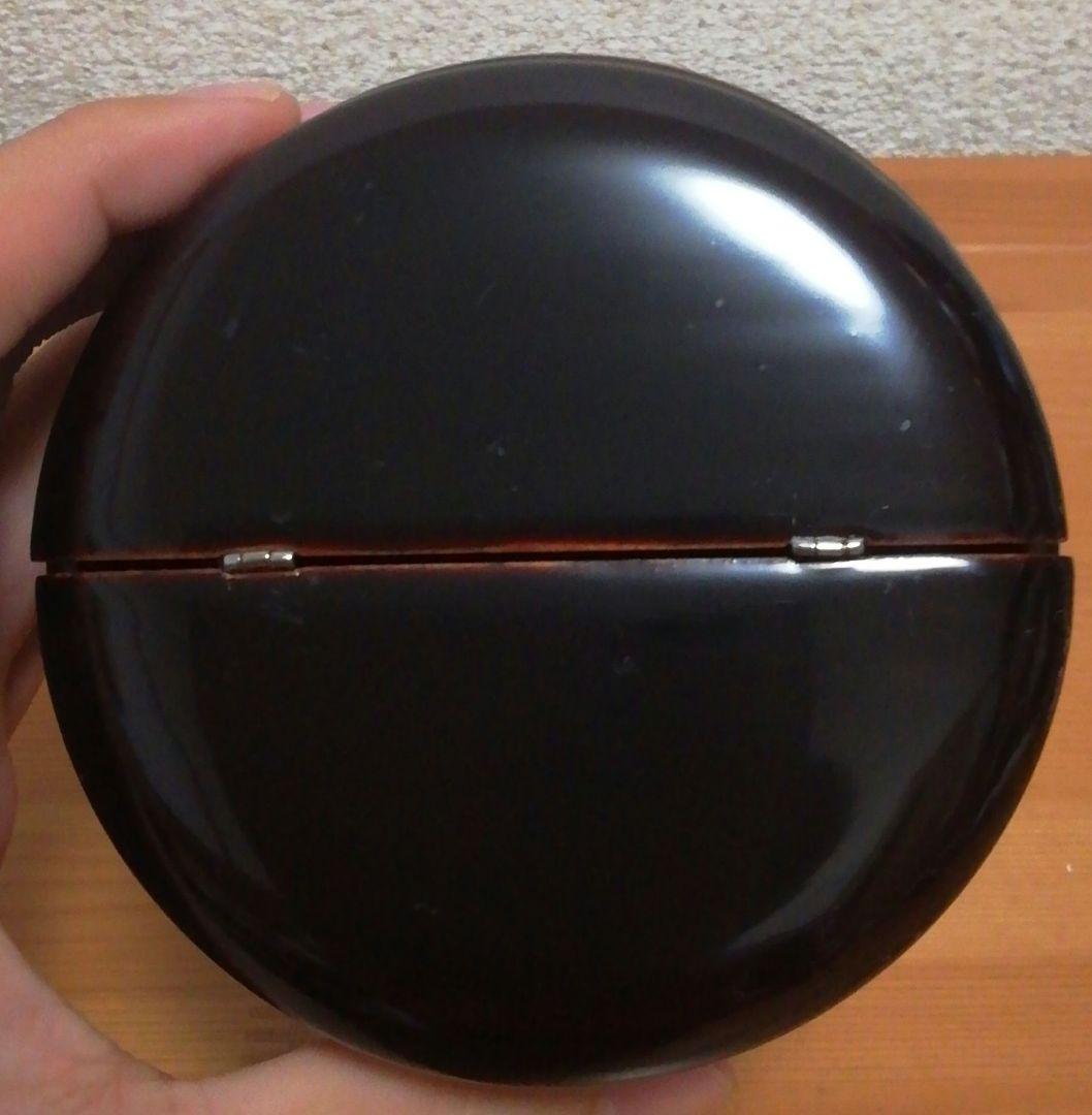 胡寿作　老松　茶入　棗　共箱　仕服付　共箱