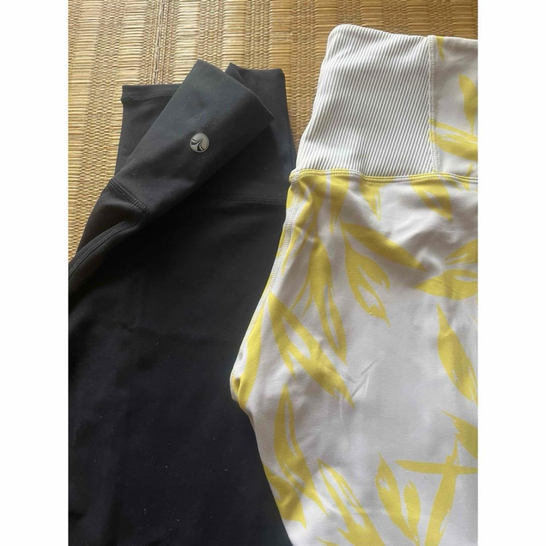 ①LAVA パンツ2本セット　ヨガパンツ