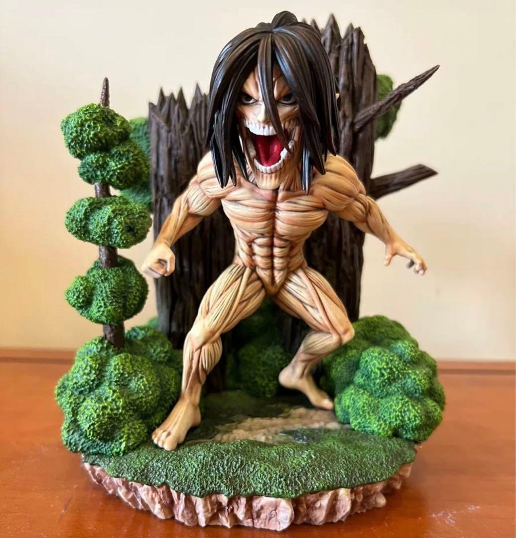 進撃の巨人 獣の巨人 鎧の巨人 ガレージキット ガレキ スタチュー⑥