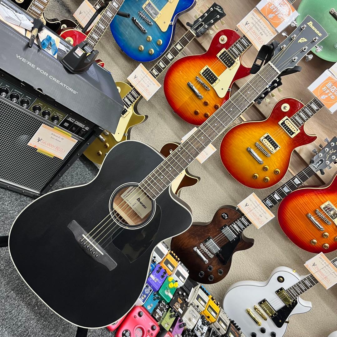 【11362】Ibanez PC14MHCE-WK エレアコ ブラック サテン