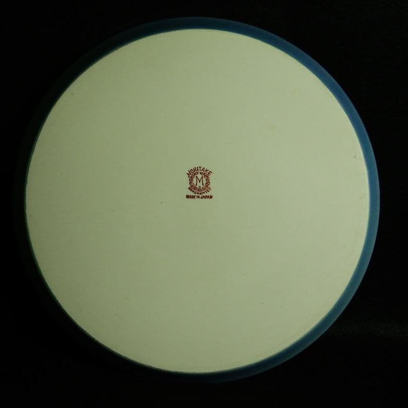 希少 オールドノリタケ アールデコ ピエレッタ デコレディ プレートNo.493