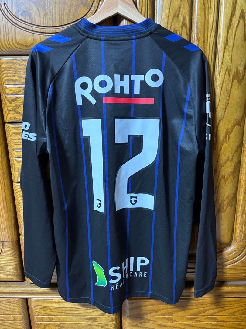 ガンバ大阪　2024 長袖ユニフォーム　M-L