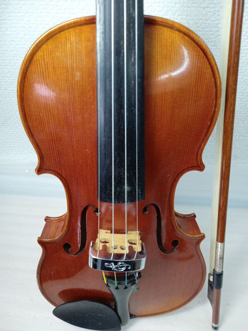 SUZUKIスズキバイオリン 1993年製 木製バイオリン本体 4弦茶色