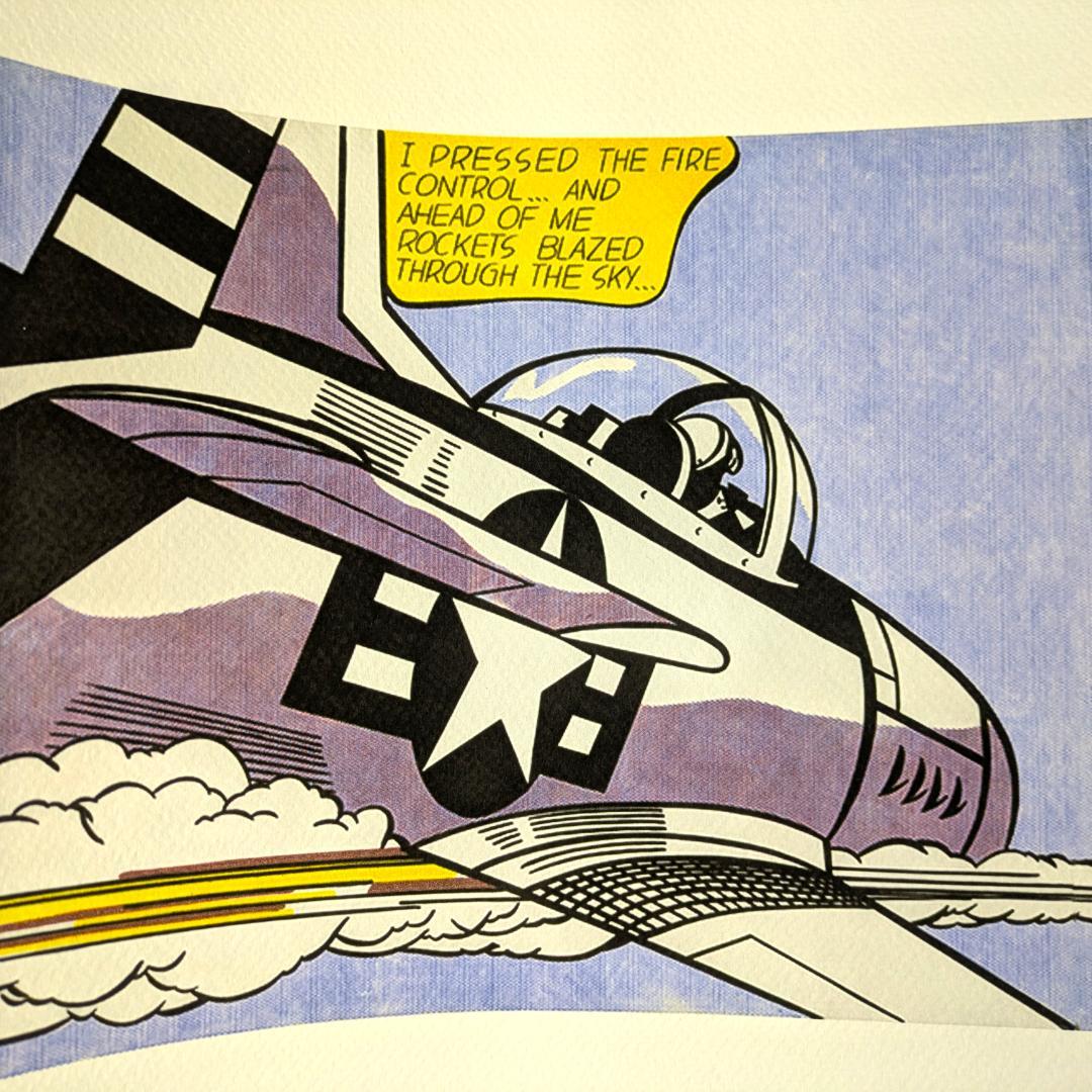 ロイ・リキテンスタイン「WHAAM!」 限定150部 オフセット複製 COA付