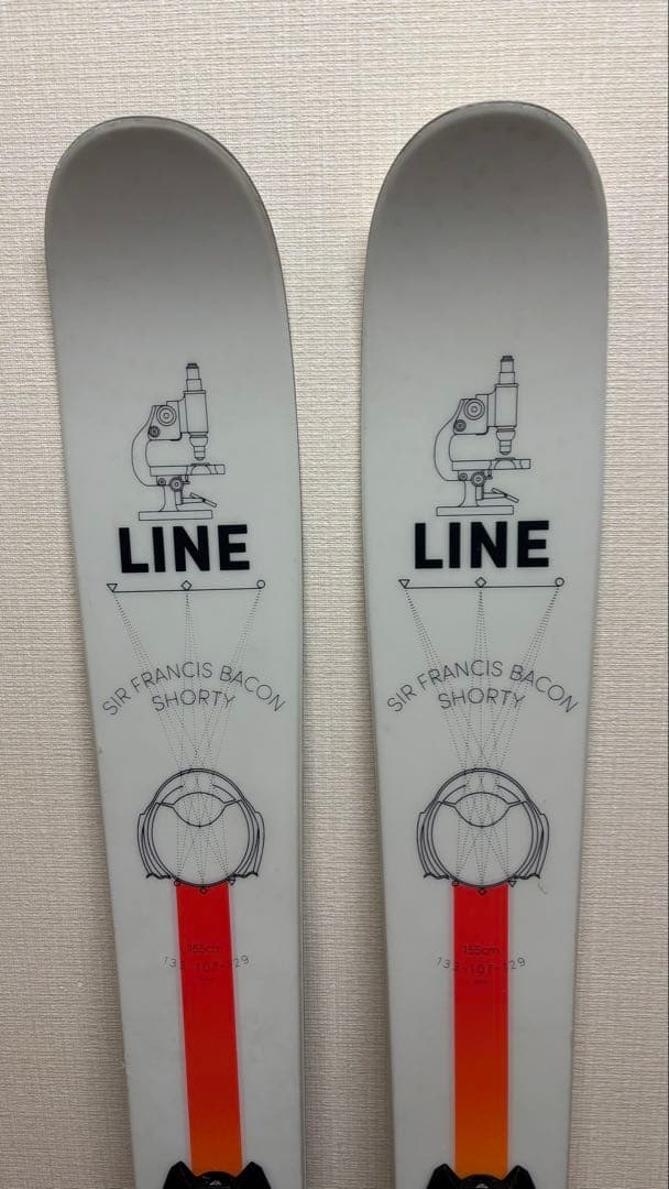 スキー LINE Sir Francis Bacon Shorty 155cm
