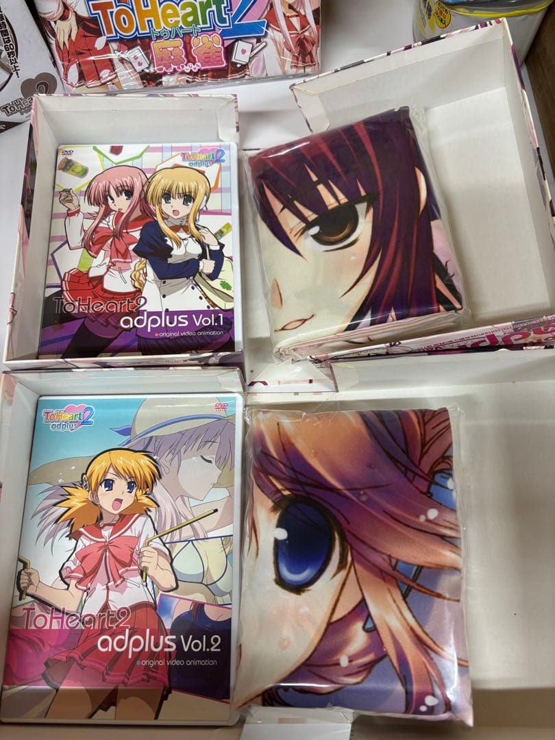 ToHeart2adplus Vol.1・Vol.2 /目覚まし時計/麻雀セット