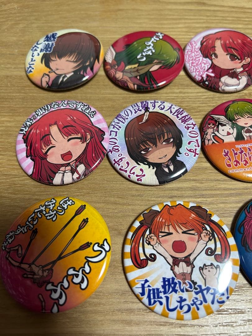 さよならを教えて　缶バッジ15点セット