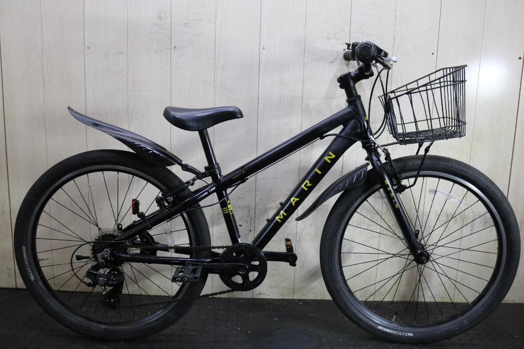 MARIN DONKEY JR24 アルミ 24型６速 本格子供用MTB　黒