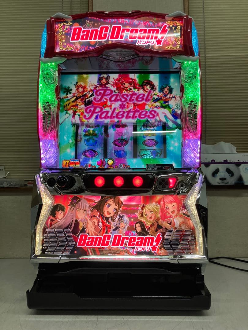 パチスロ実機　LバンドリS11 　スマスロユニット付き