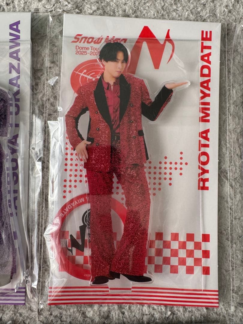 【新品未開封】 man on アクスタ 全員分9枚