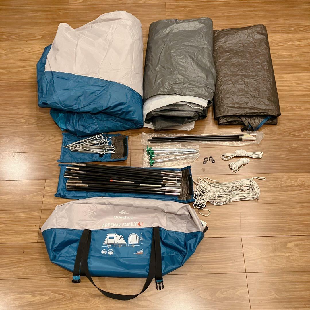 ケシュア　ファミリーテントQUECHUA ARPENAZ FAMILY 4.1