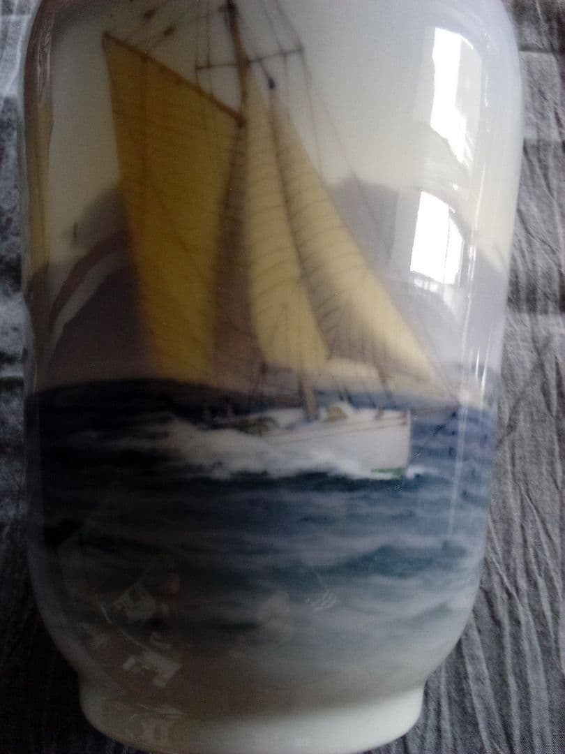 デンマーク ロイヤルコペンハーゲン 花瓶 １９３８年