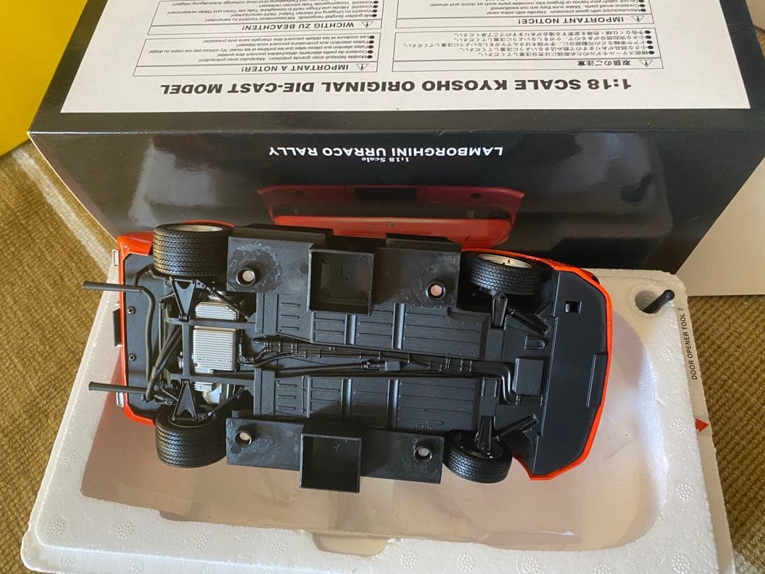 値下げ不可　京商　ランボルギーニウラッコラリー　1/18